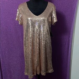 Lulu's Light Up The Night Sequin Dress
